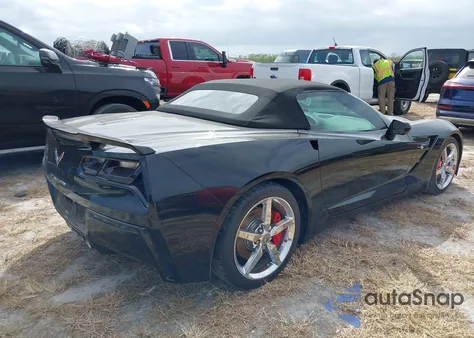 2014 Chevrolet Corvette Stingray from USA, damaged, VIN 1G1YD3D70E5110789